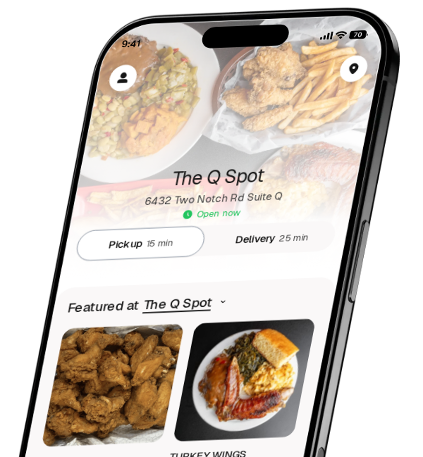 The Q Spot app preview