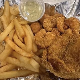 4 PC FISH & SHRIMP